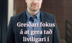 Uni: Skulu hava greiðari fokus á at gera tað liviligari í Føroyum